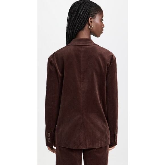 STAUD Trek Corduroy Blazer- Mahogany - Sz Large - Picture 2 of 9